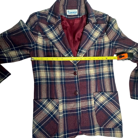 Vi gave 70’s John Meyer Plaid Blazer - Picture 5 of 10